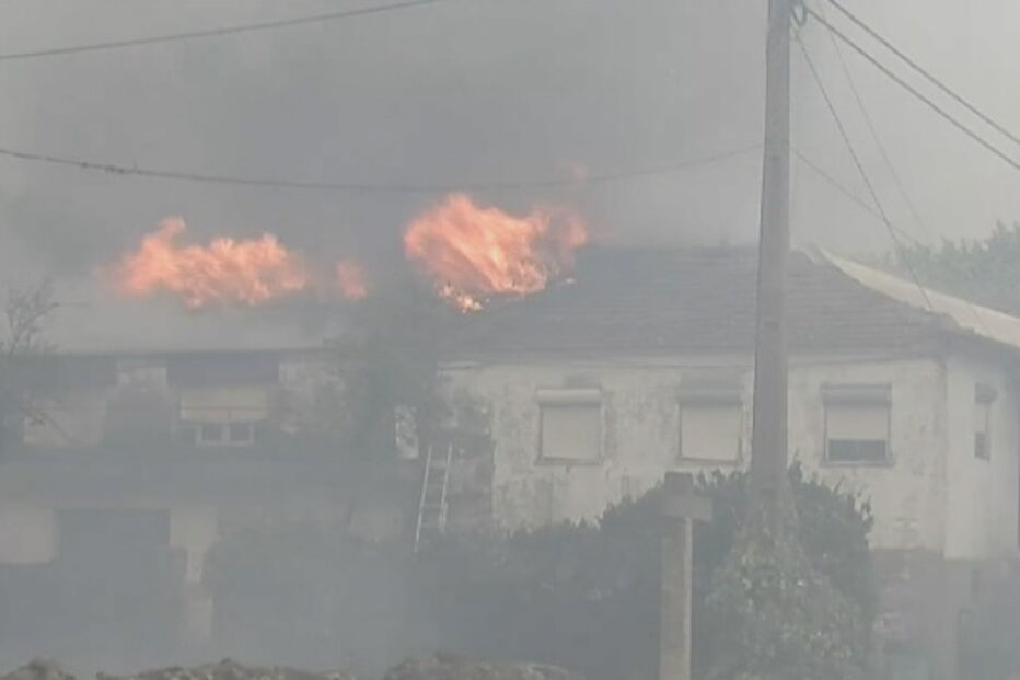 Incêndio em Vila Real destrói casa