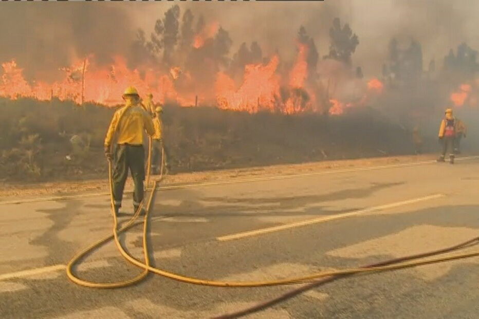 Incêndio em Vila de Rei