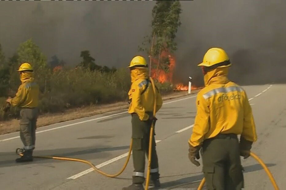 Incêndio em Vila de Rei