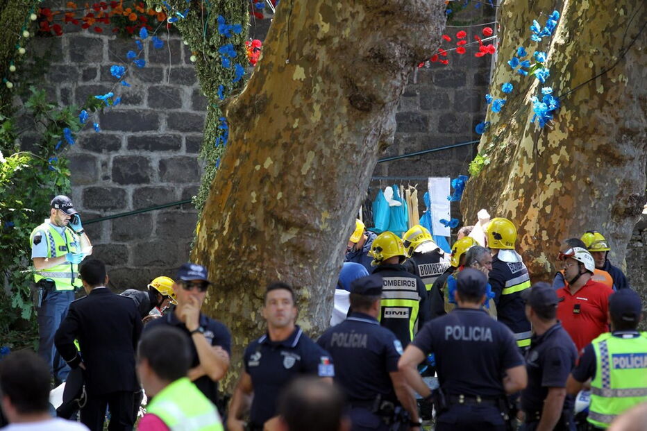 As imagens da tragédia no Funchal