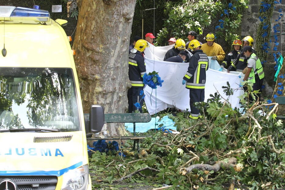 As imagens da tragédia no Funchal