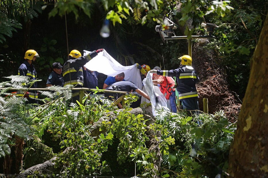 As imagens da tragédia no Funchal