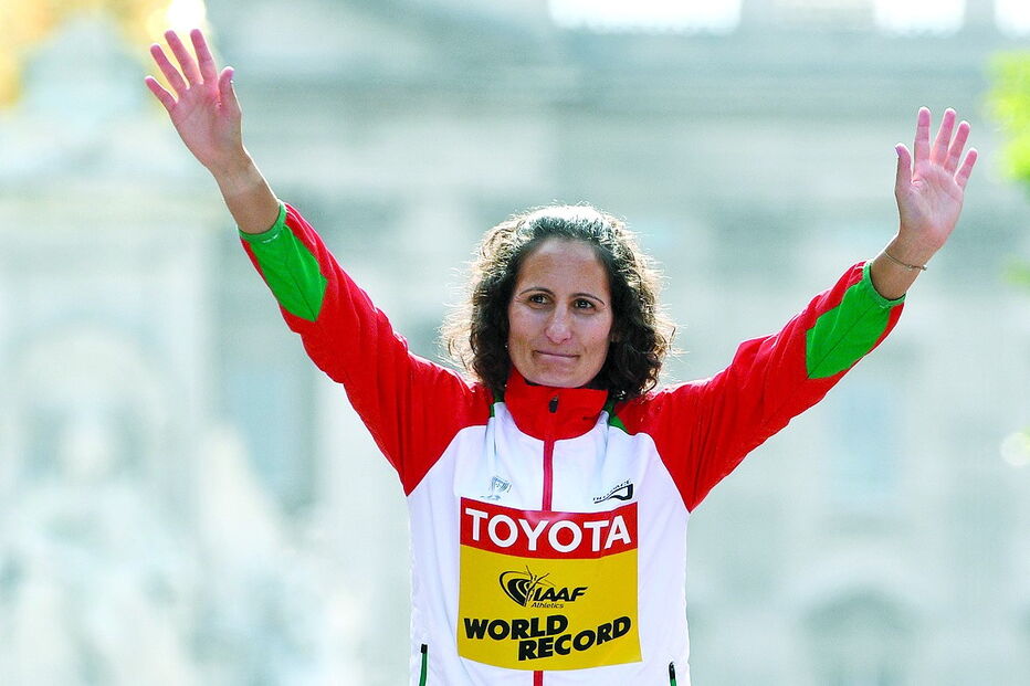 A atleta portuguesa Inês Henriques sagrou-se campeã do Mundo em Londres nos 50 quilómetros de marcha