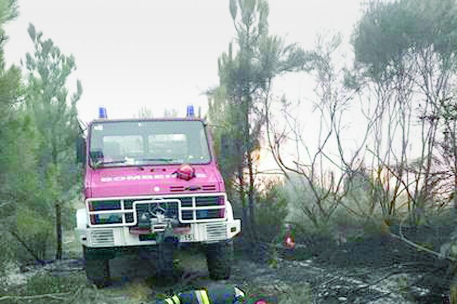 Bombeiros arrasados com os fogos