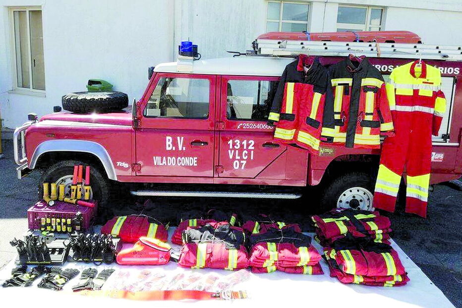 Manuel Azevedo decidiu ajudar a corporação da terra natal 