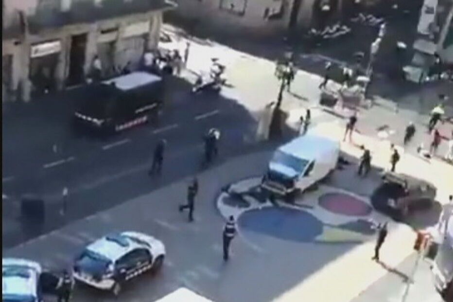 Espanha, Barcelona, atentado