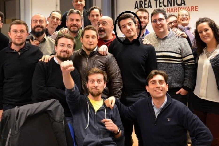 Italiano (no centro) perdeu a vida a salvar os dois filhos