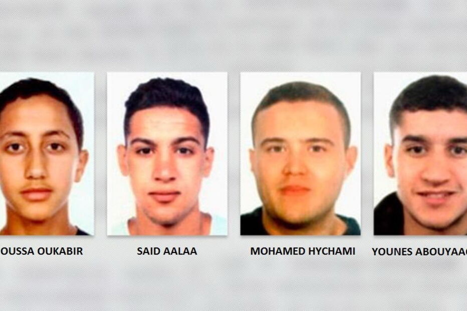 Os terroristas responsáveis pelo ataque em Barcelona