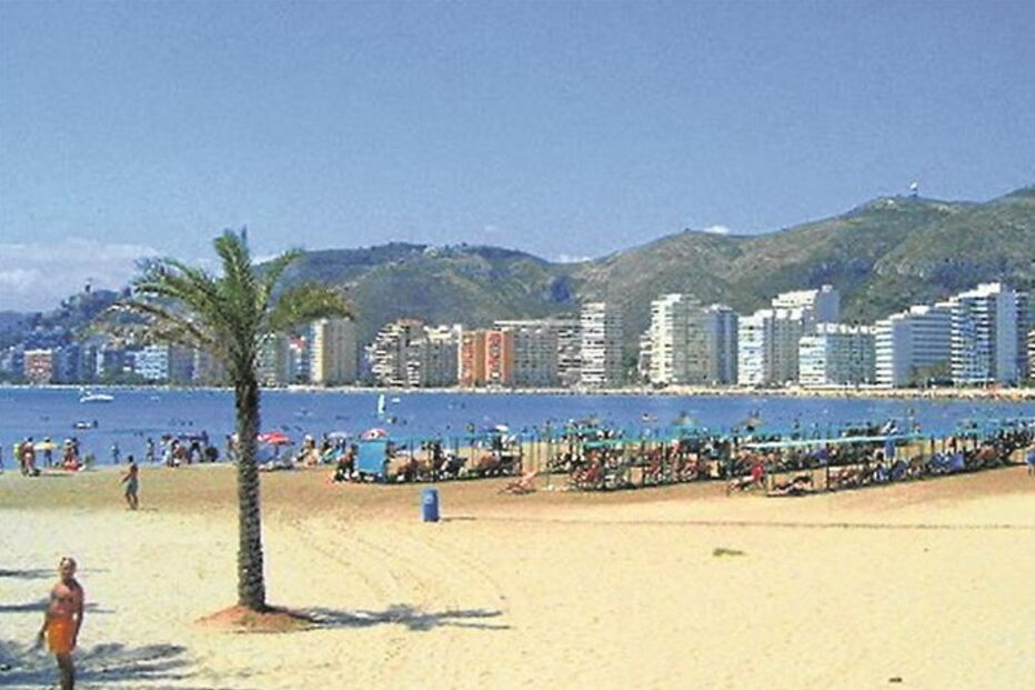 Praia de Racó de Cullera em Valência