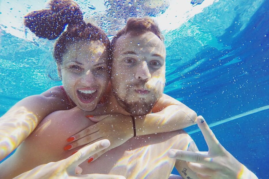 Amina Basic e Seferovic já namoram há dois anos