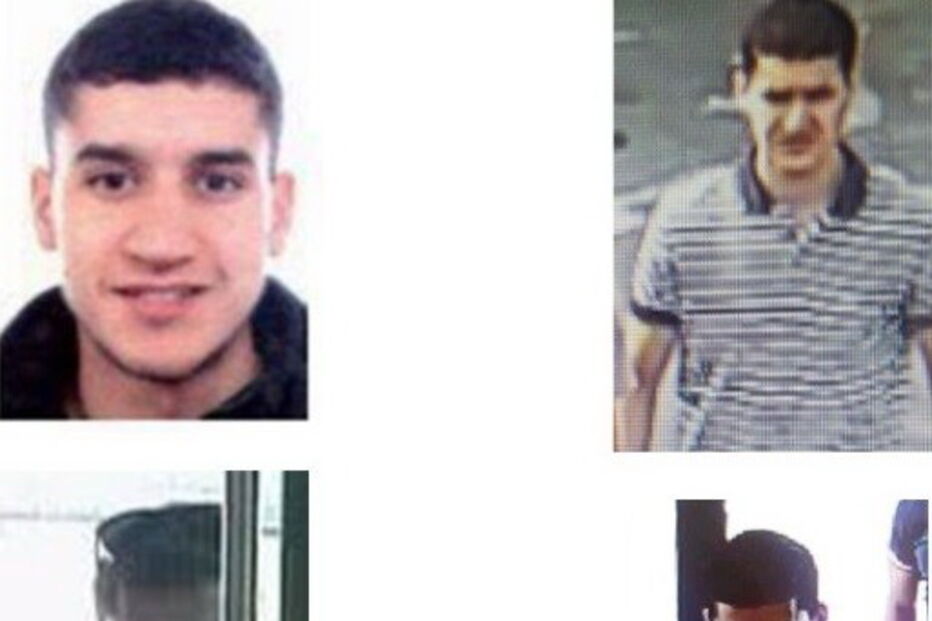 Imagens do autor do atentado em Barcelona