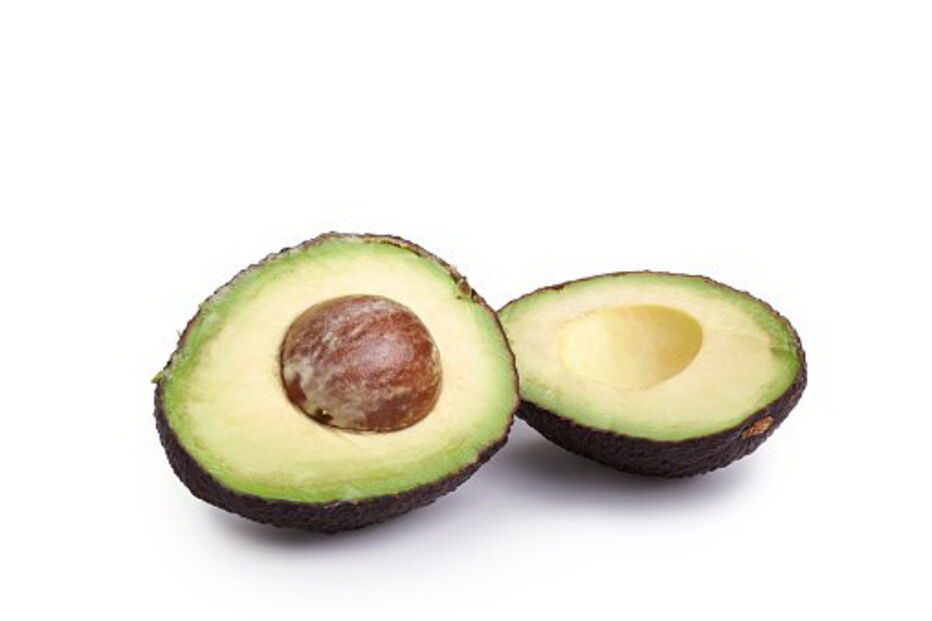 Casca do caroço do abacate