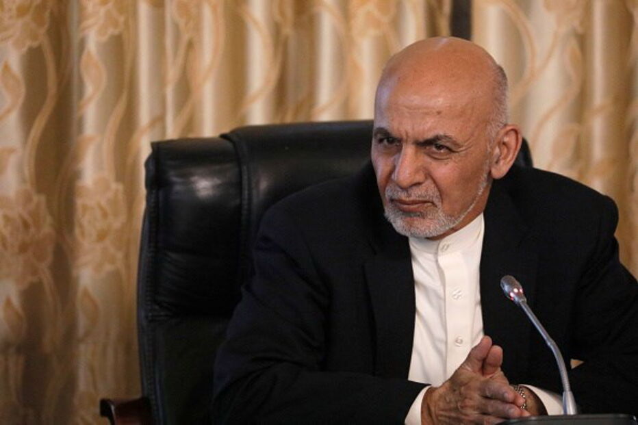 O chefe de Estado afegão, Ashraf Ghani