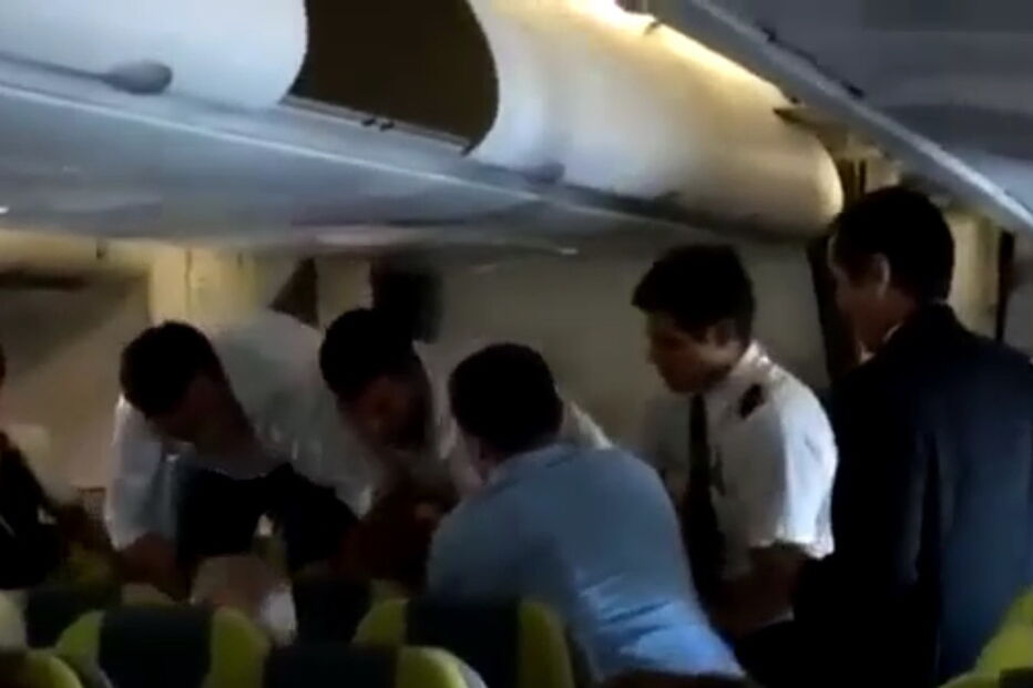 Violência a bordo de voo da TAP para o Brasil