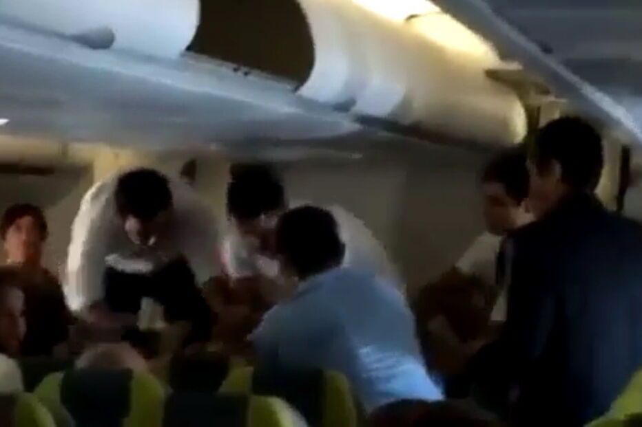 Violência a bordo de voo da TAP para o Brasil