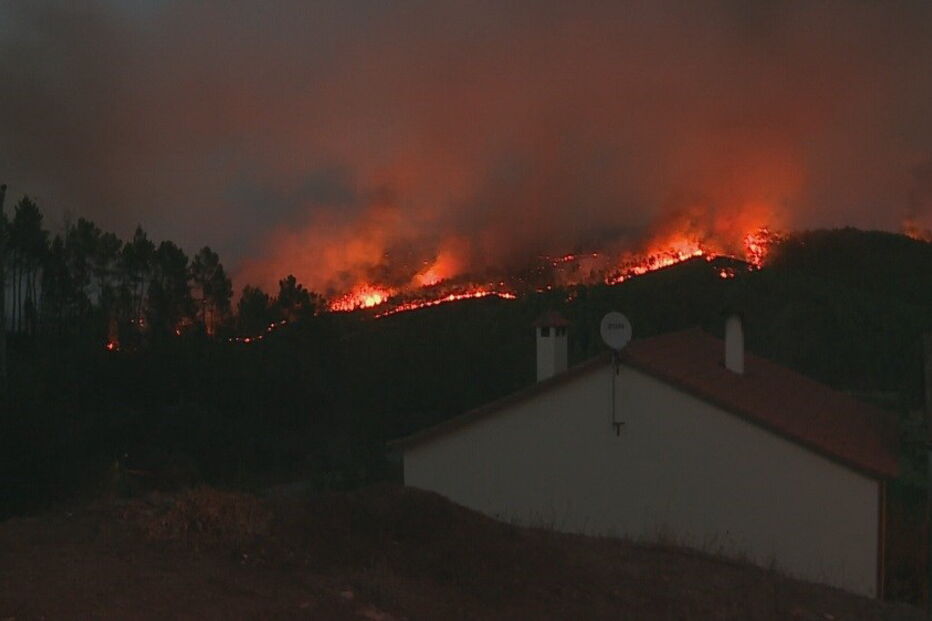 Incêndio em Oleiros