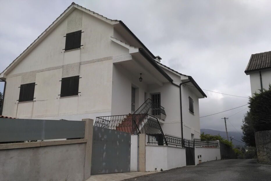 Casa onde a família passa férias, em Cepões, no concelho de Ponte de Lima, e onde ocorreu a tentativa de homicídio   