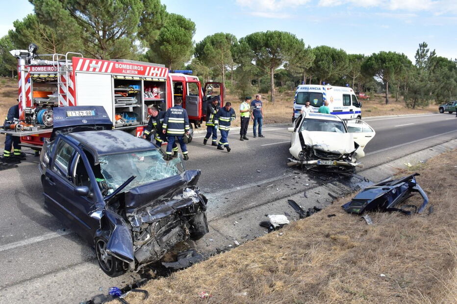Acidente em Almeirim