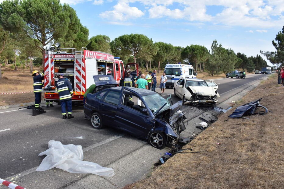 Acidente em Almeirim