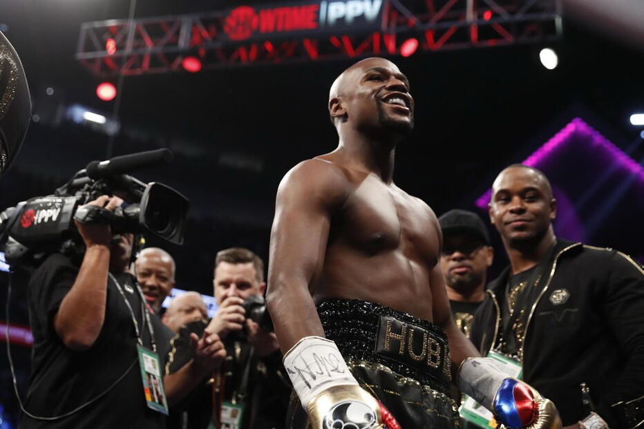 Mayweather e Conor McGregor no combate do século