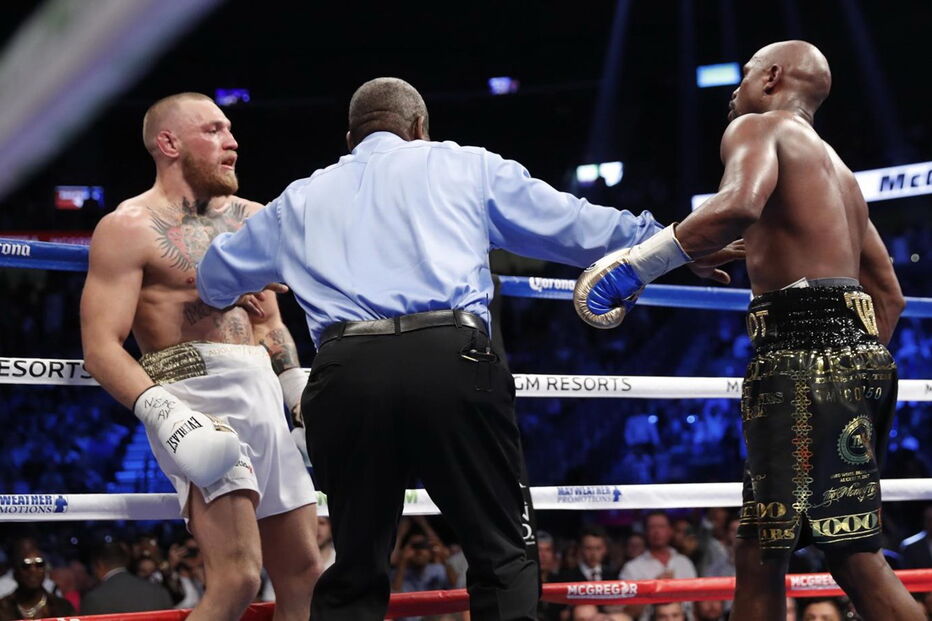 Mayweather, McGregor, combate, pugilista, lutador, luta, EUA, Los Angeles