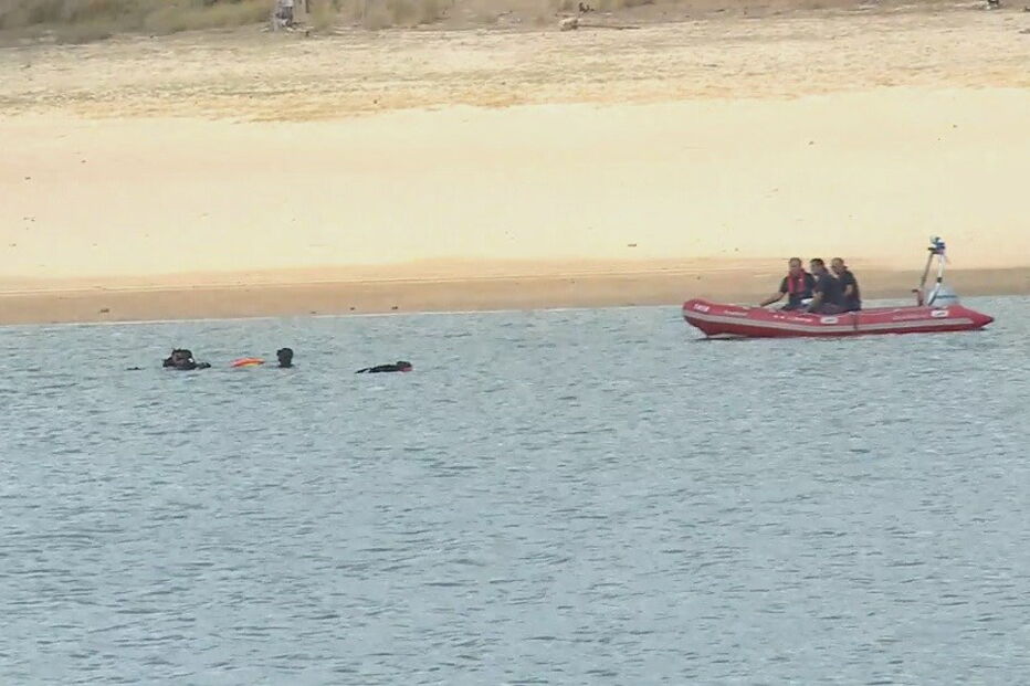 Jovem desapareceu no Açude do Monte da Barca, em Coruche