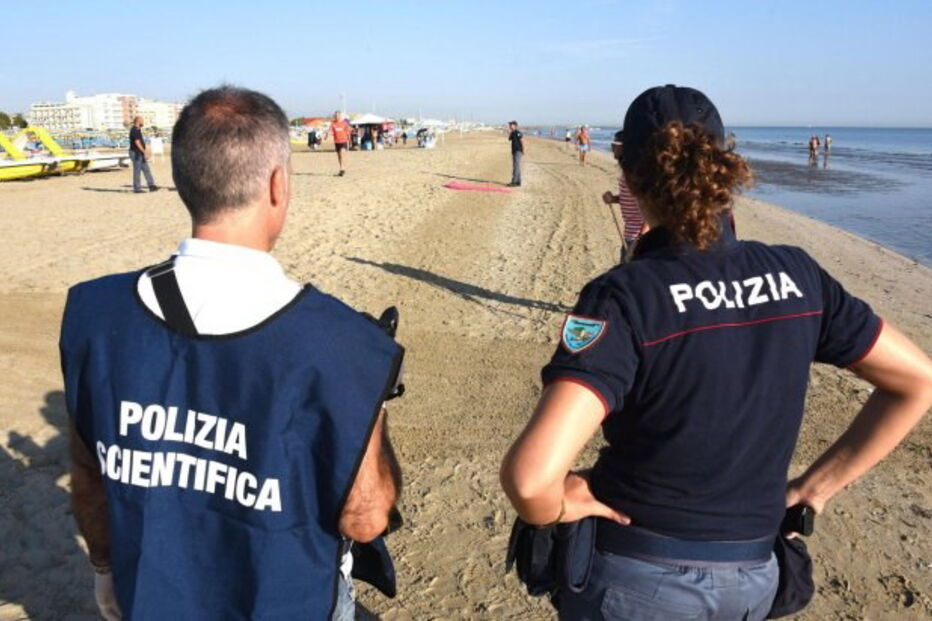 Polícia italiana recolheu provas no local