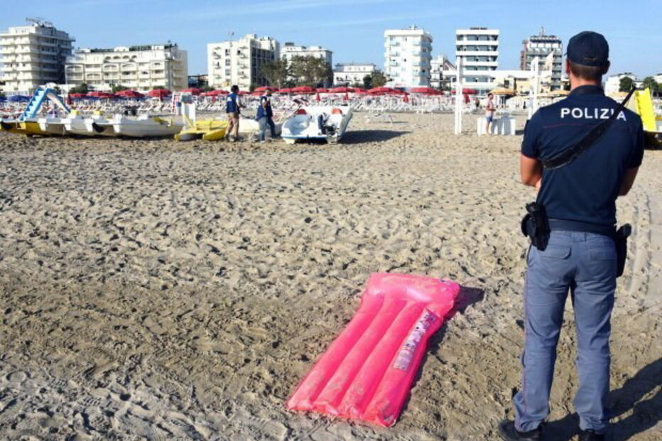 Polícia italiana recolheu provas no local