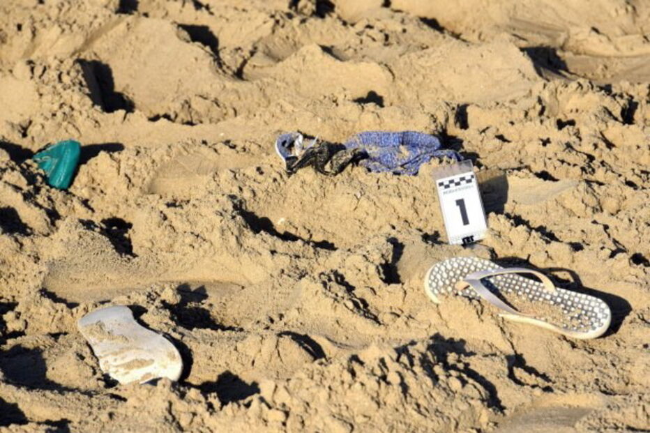 Polícia italiana recolheu provas no local