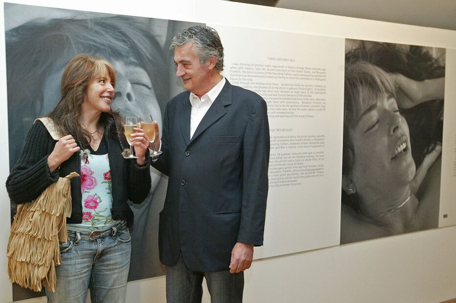 Pedro Palma expôs fotos de Clara Pinto Correia a ter orgasmos em Sexpressions