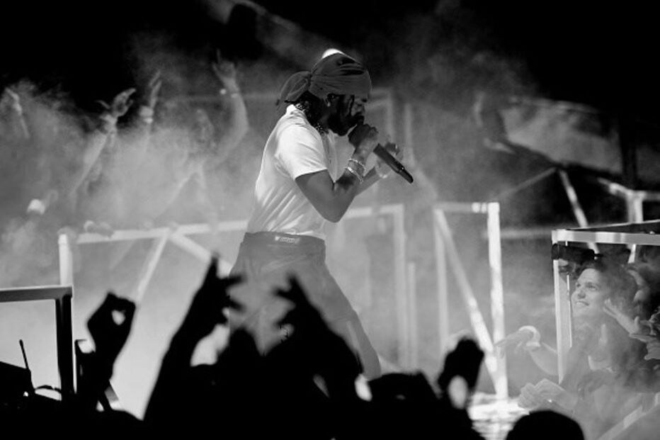 Rapper Kendrick Lamar