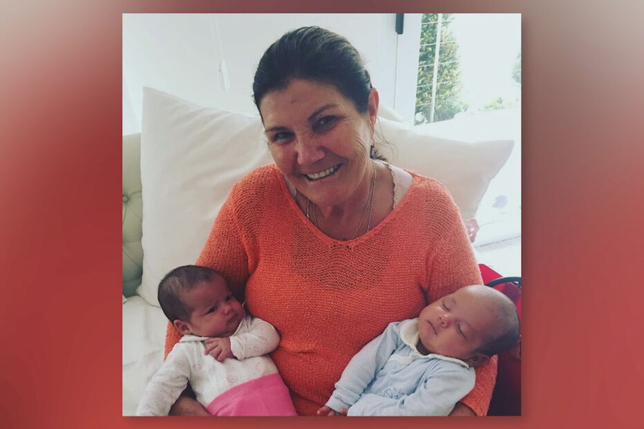 Dolores Aveiro rendida aos gémeos Eva e Mateo 