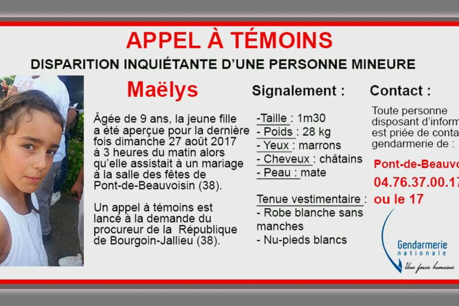 Maelys, França, Araújo, Pont-de-Beauvoisin, questões sociais