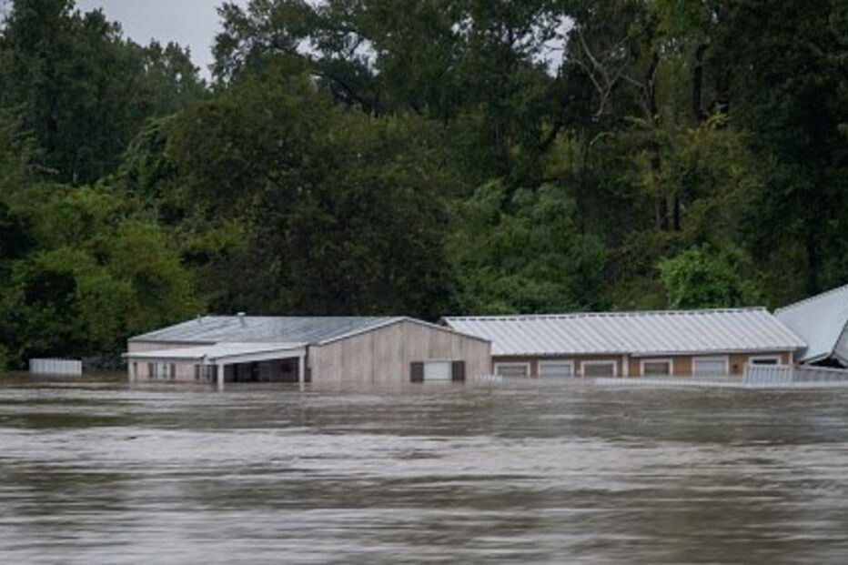 Chuva que caiu em Houston, no Texas, atingiu em quatro dias a altura de 127 centímetros