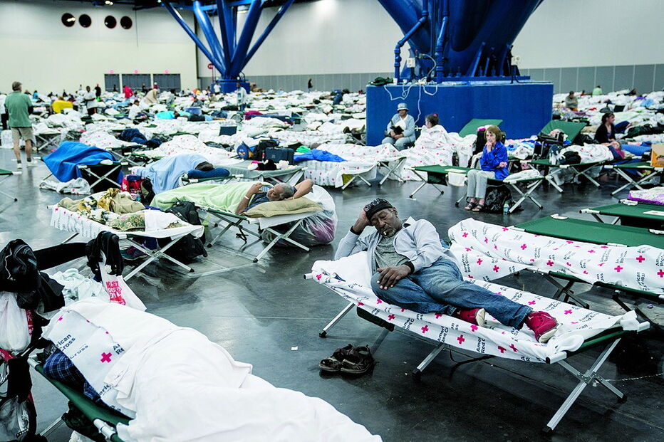 Mais de 30 mil pessoas foram alojadas em abrigos improvisados 