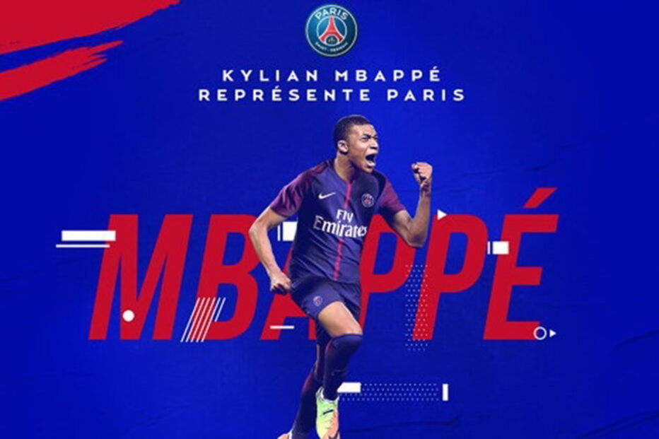 Mbappé oficializado no Paris SG