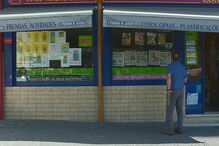 Raspadinha vencedora vendida na papelaria Monteiro, em Ermesinde