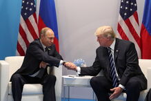 Trump e Putin encontraram-se na cimeira do G20, em Hamburgo, no mês de julho