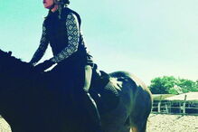 Madonna partilhou fotografias a cavalo