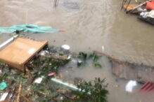 Imagens dos estragos do furacão Irma