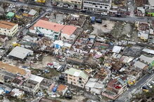 Estragos causados pelo furacão Irma