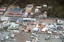 Saint-Martin após o furacão Irma