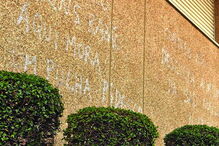 Prédio onde vive o árbitro Vasco Santos foi vandalizada