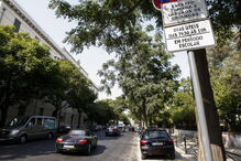 Avenida Álvares Cabral ficou com cerca de trinta lugares a menos. Câmara diz que só foram reduzidos 21     