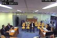 Cristiano Ronaldo em tribunal