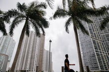 O estado americano da Florida prepara-se par ao furacão Irma