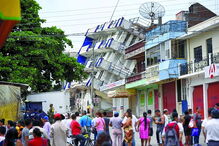 Oaxaca atingida por terramoto que afetou o México