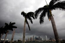 Miami parece uma cidade-fantasma à espera do furacão Irma