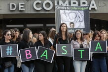 Greve de enfermeiros em Coimbra