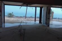 Bilionário partilha imagens de ilha destruída pelo furacão Irma